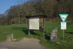 Wandertafel am Löwenburger Hof